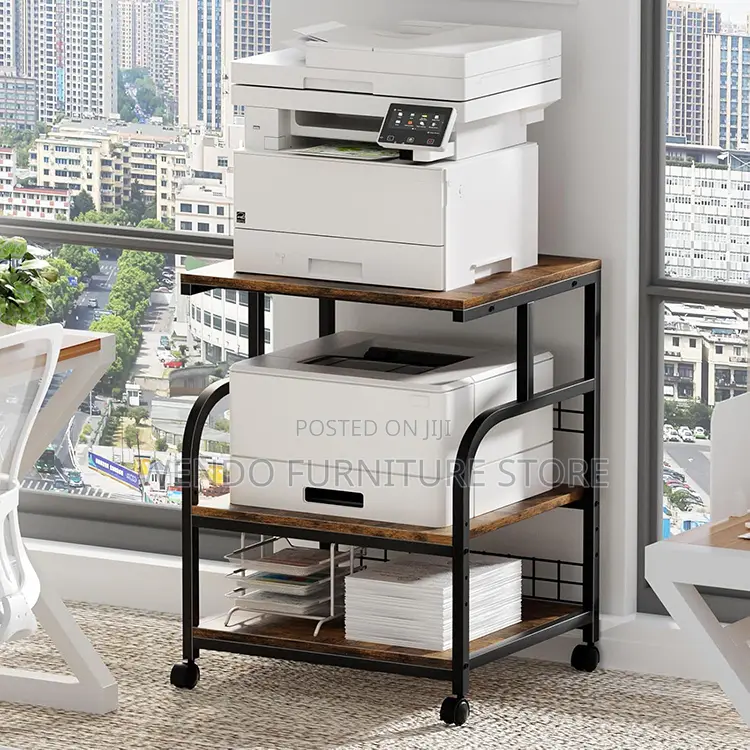 3-Tier Office Printer Stand