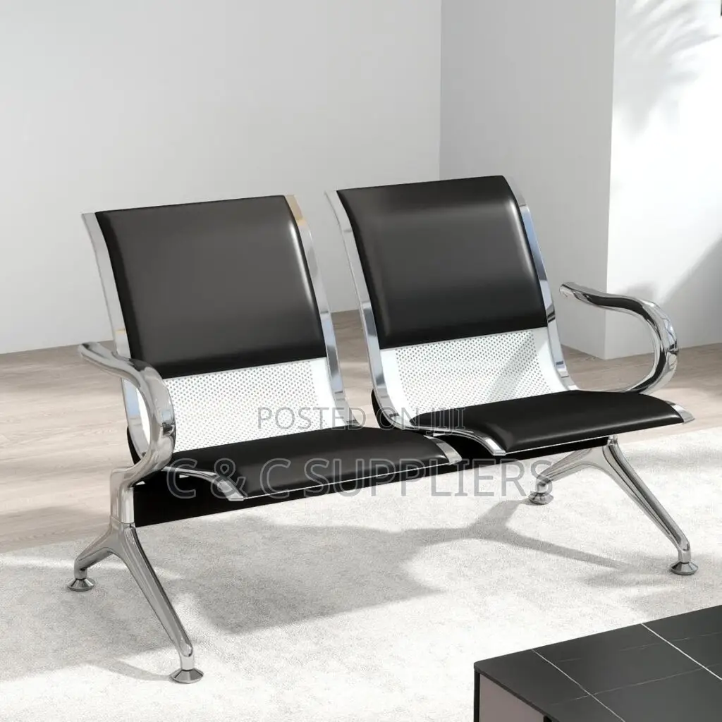 2-Link Padded Airport Waiting Bench