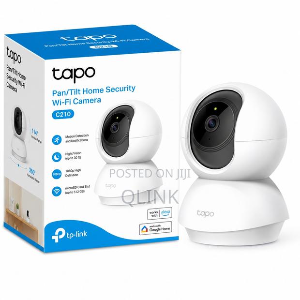TP-Link Tapo Pan/Tilt Home Security Wi-Fi Camera - TL-TAPO C210 - main view