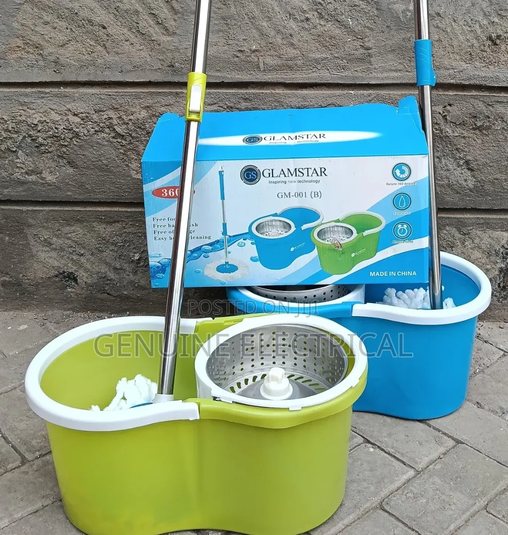 New Metallic Glamstar Spin Mop