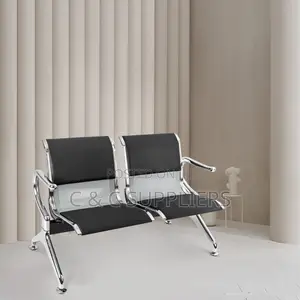 2-Link Padded Airport Waiting Bench