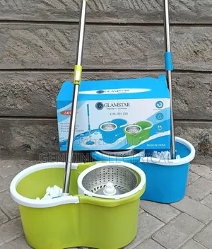 New Metallic Glamstar Spin Mop