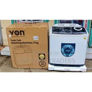 Von 13Kg Washing Machine, Twin Tub  Semi Automatic