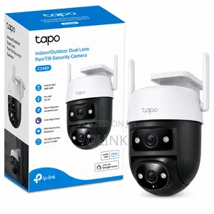 TP-Link Tapo Dual Lens Pan/Tilt Security Camera - TL-TAPO C246D