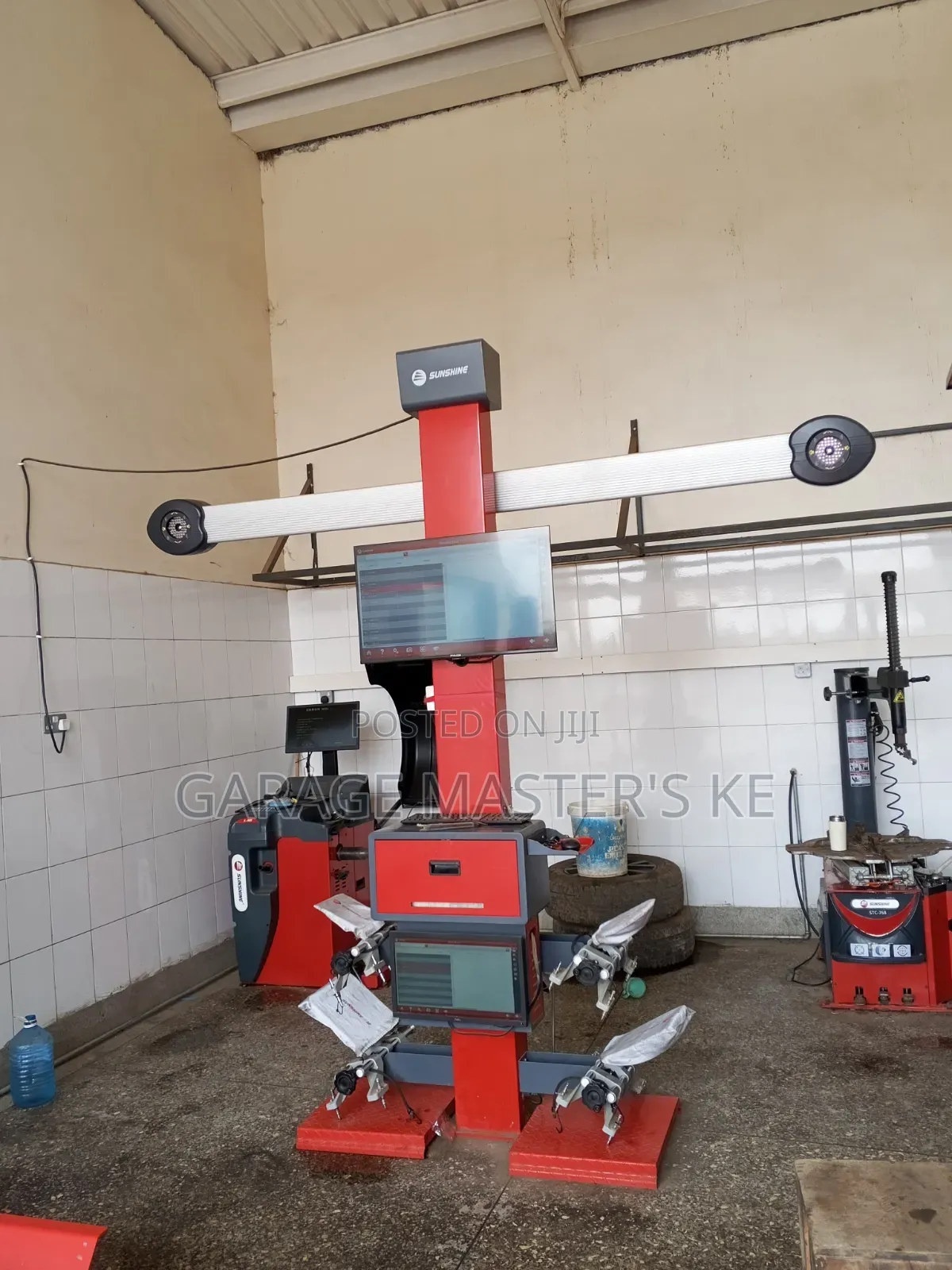 3D Wheel Alignment Machine