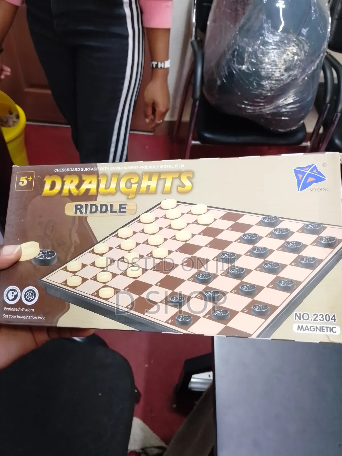 Exciting Draughts Game