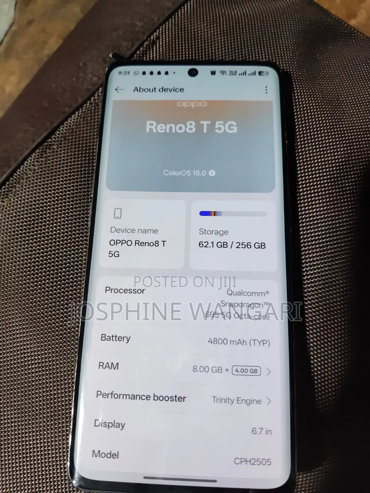 Oppo Reno 8T 256 GB Black