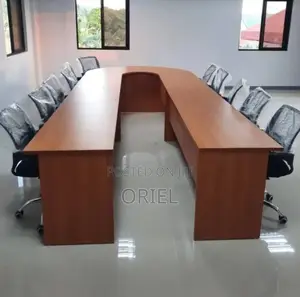 Office Table : U-Shaped 600CM Boardroom Meeting Table