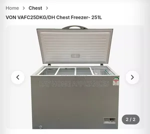 Von 251 Litres Chest Deep Freezer