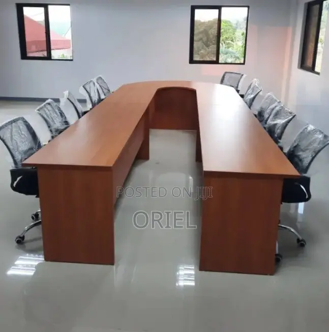 Office Table : U-Shaped 600CM Boardroom Meeting Table