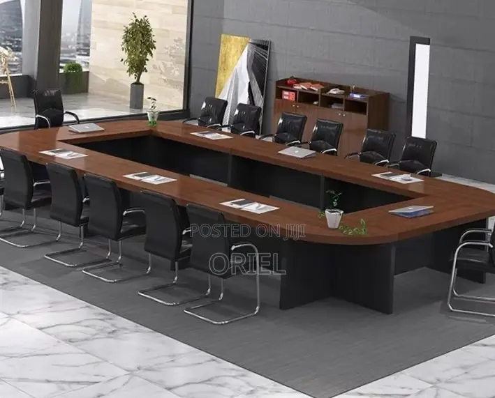 Office Table : U-Shaped 600CM Boardroom Meeting Table