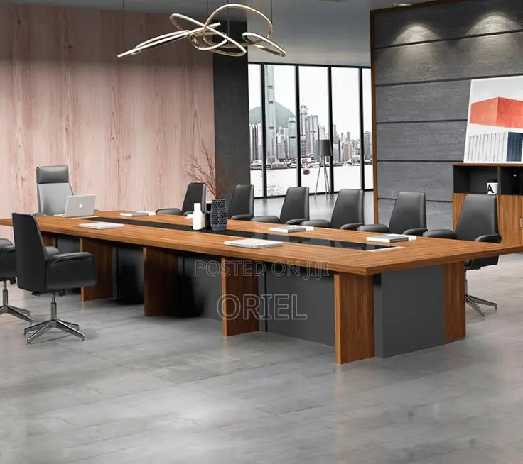 Office Table : U-Shaped 600CM Boardroom Meeting Table