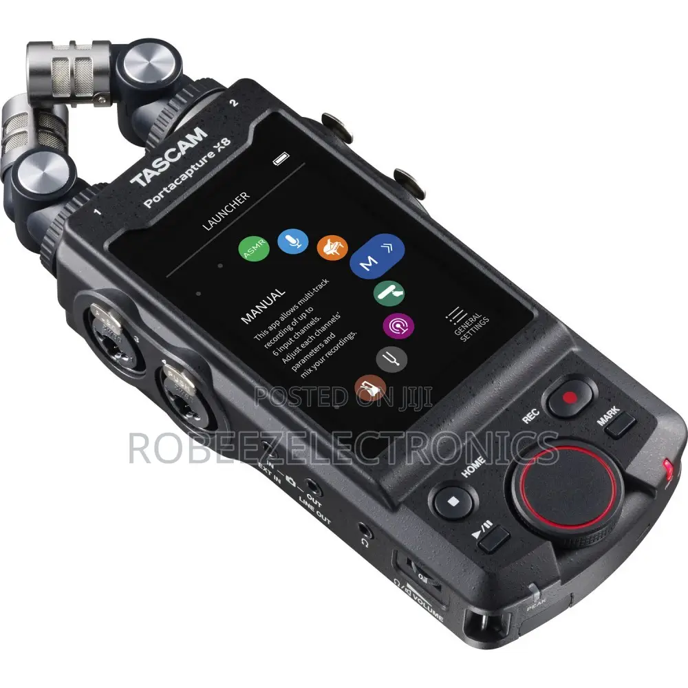 TASCAM Portacapture X8 6-Input / 8-Channel Multitrack Field Recorder