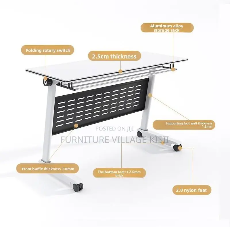 Conference Table: Metal Folding Training Table