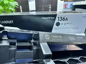HP 136A Black LaserJet Toner (W1360A) – Durable Genuine Cartridge