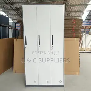 3-Door Metallic Filling Cabinet.