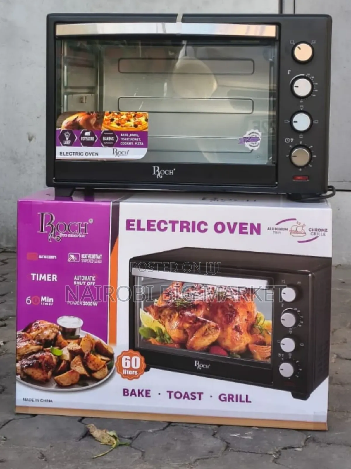 Electric Oven Roch 100l