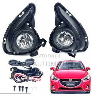 Fog Lights + Fog Covers Mazda Demio 2014