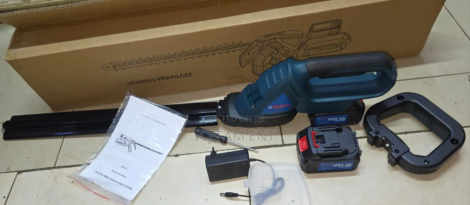 Bosch Cordless Edge Trimmer/ 108v Rechargeable Edge Trimmer