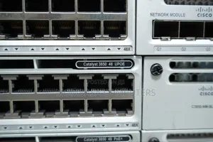 Cisco C3850-Nm-4-10g Catalyst 3850 48 Port uPOE Networking Switch