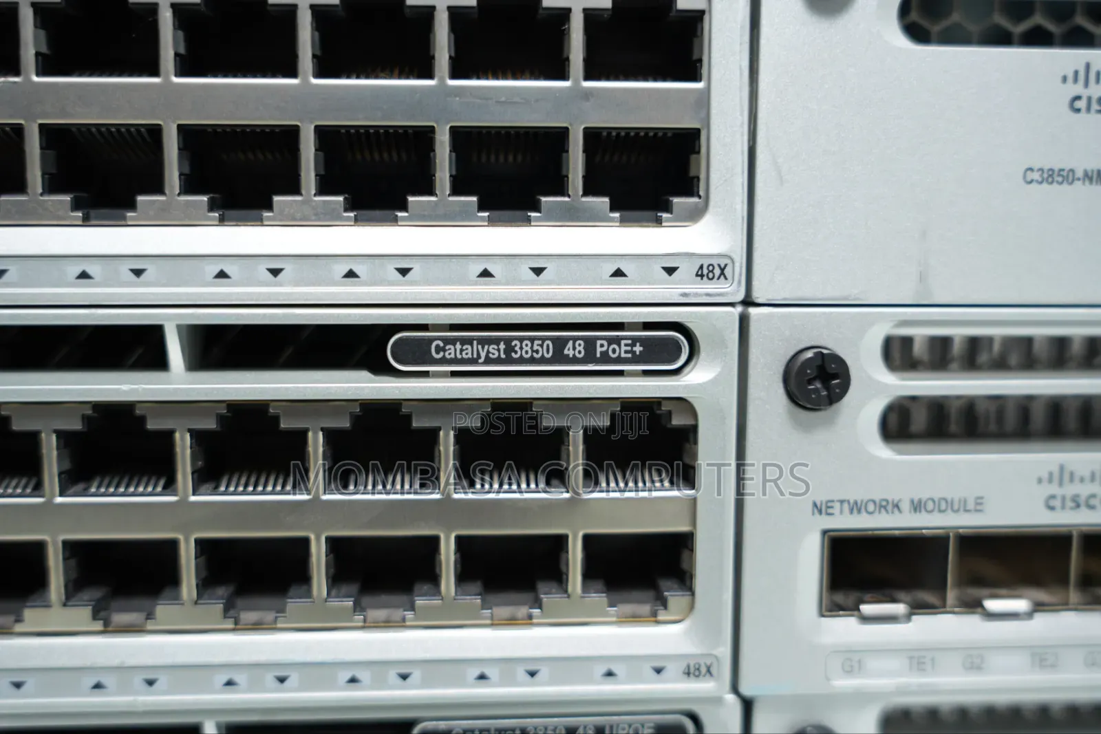 Cisco C3850-Nm-4-10g Catalyst 3850 48 Port uPOE Networking Switch