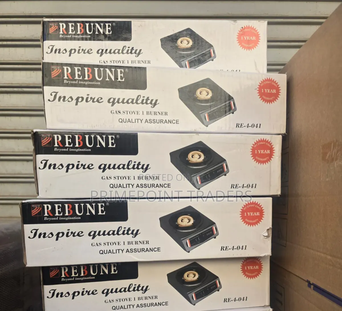 Rebune One-Burner Gas Stove – Practical Kitchen Companion