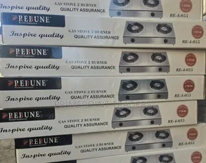 Rebune Double Burner Gas Cooker – Compact Efficient