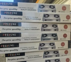 Rebune Double Burner Gas Cooker – Compact Efficient