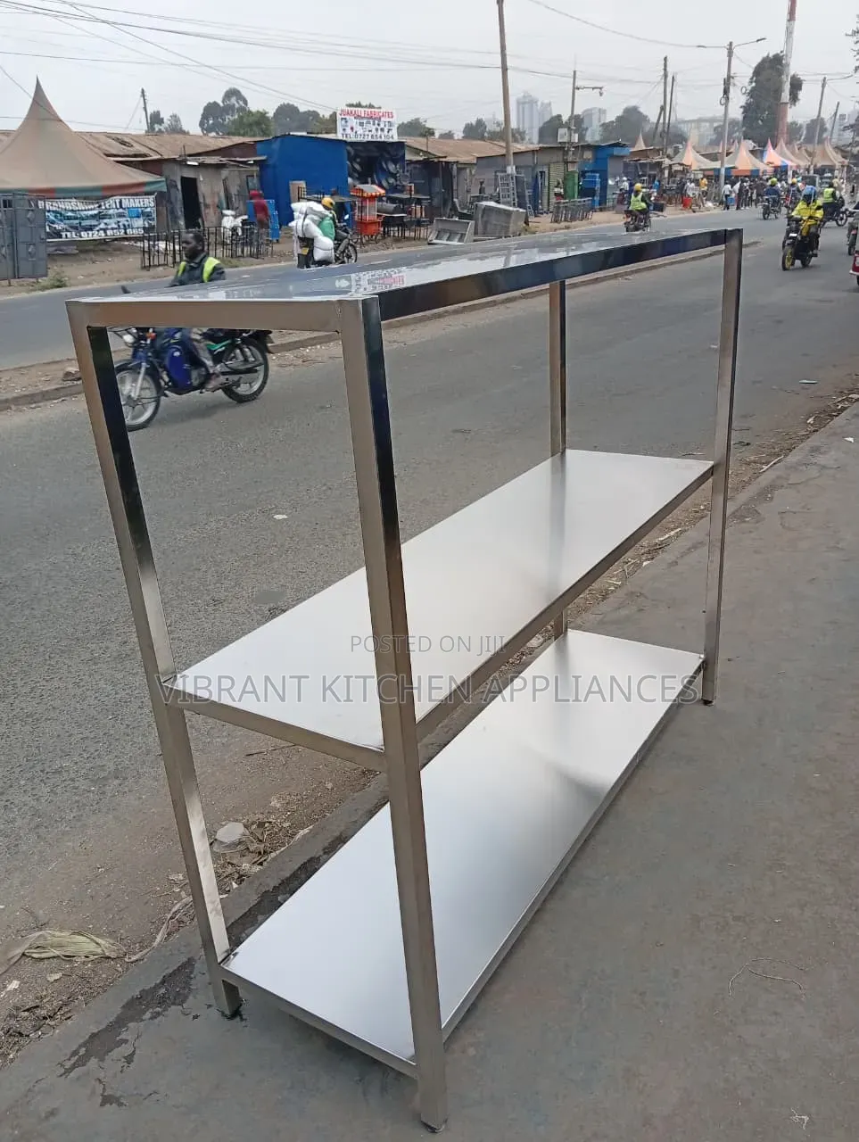 3-Tier Stainless Steel Rack