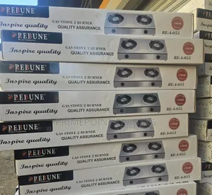 Rebune 2-Burner Gas Stove – Practical Space-Saving Design