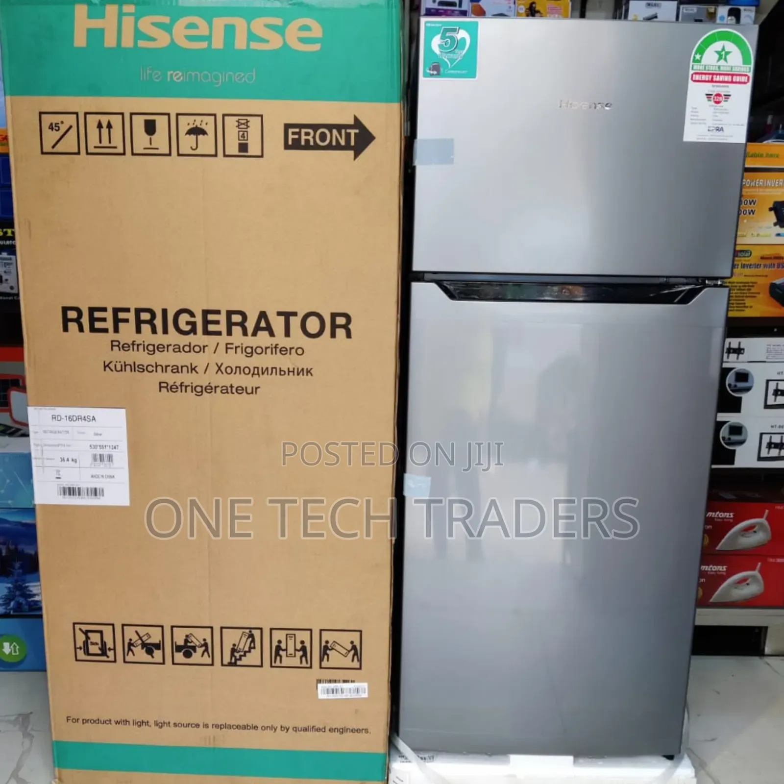 Hisense 120L Double Door Fridge