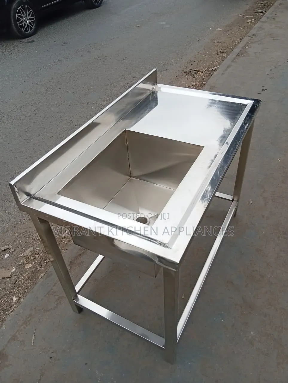Single Bowl Stainless Steel Sink