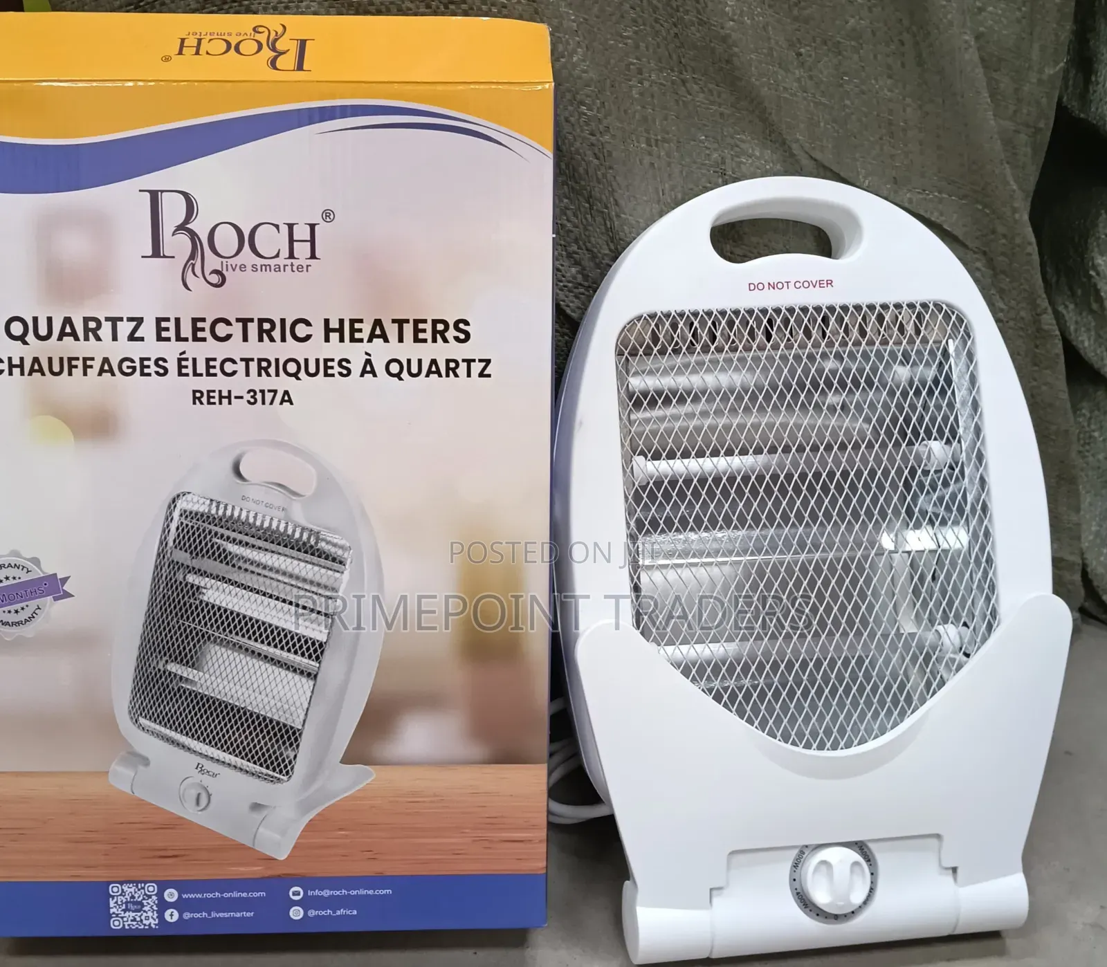 Roch Quartz Bar Room Heater – Fast Efficient Heating