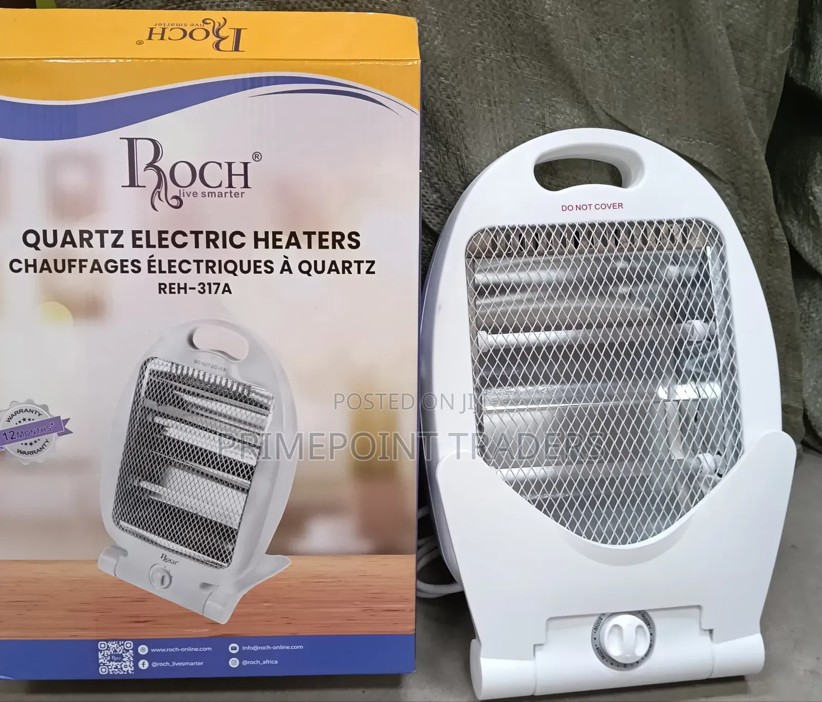 Roch Quartz Bar Room Heater – Fast Efficient Heating