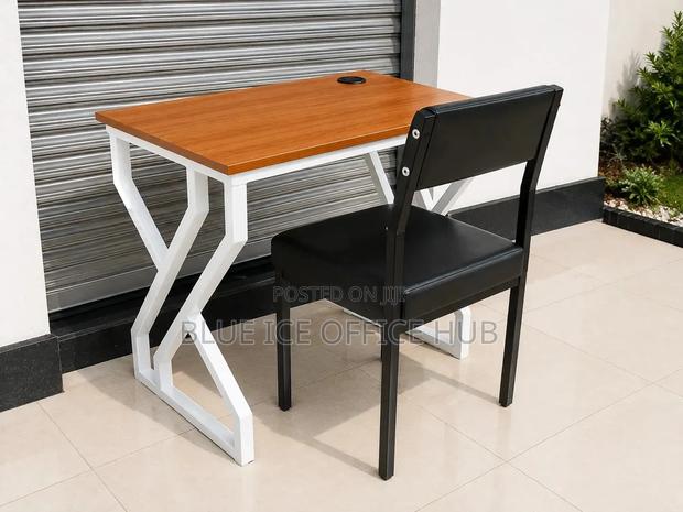 Office Desk;Modern Study Desk and Chair Set - thumbnail 2