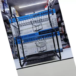 3-Tier Dish Rack With Drainer