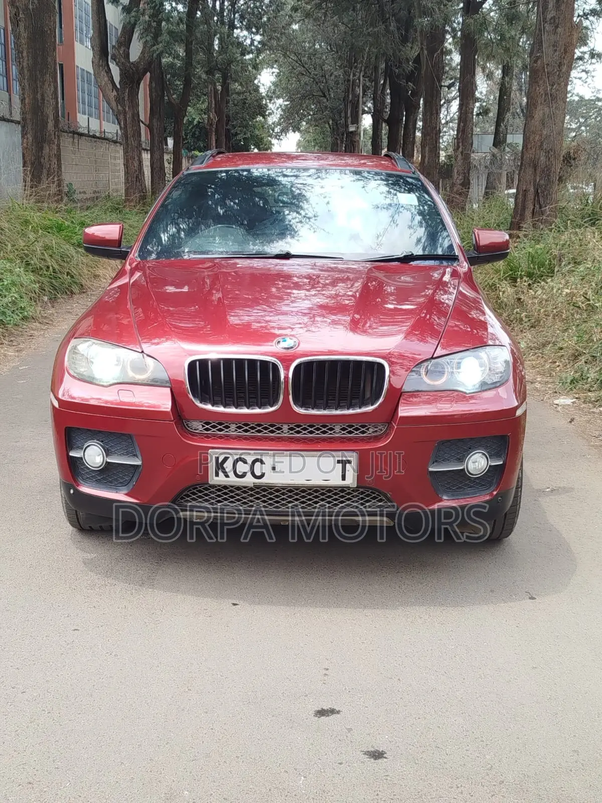 BMW X6 xDrive 30d 2009 Red