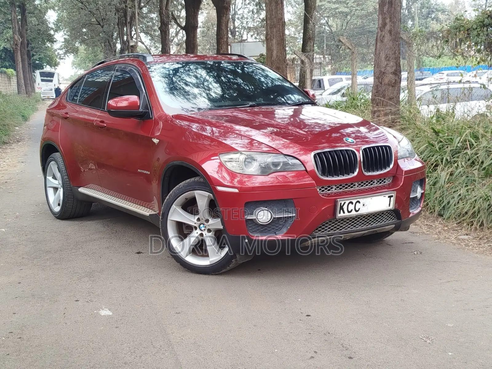 BMW X6 xDrive 30d 2009 Red