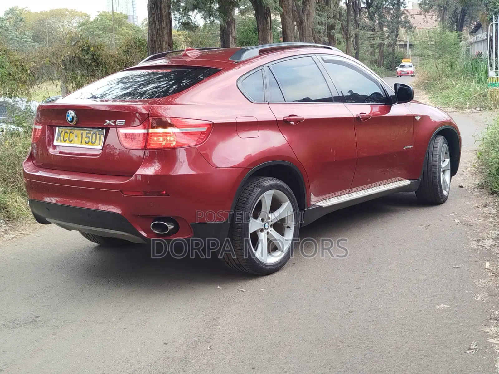 BMW X6 xDrive 30d 2009 Red