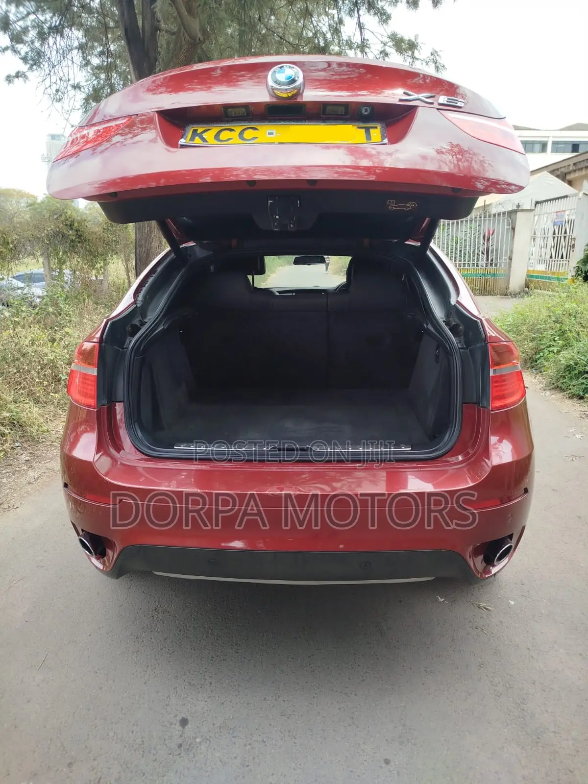 BMW X6 xDrive 30d 2009 Red