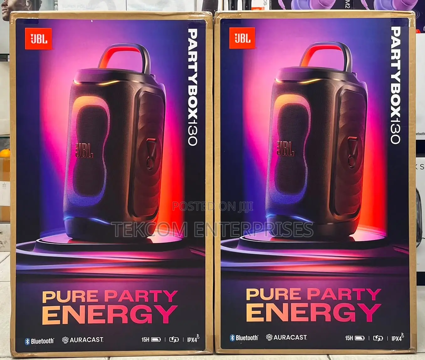 JBL PartyBox 130 | Portable Party Speaker
