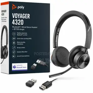 Poly Voyager 4320 Bluetooth/ USB-A Mics +BT700