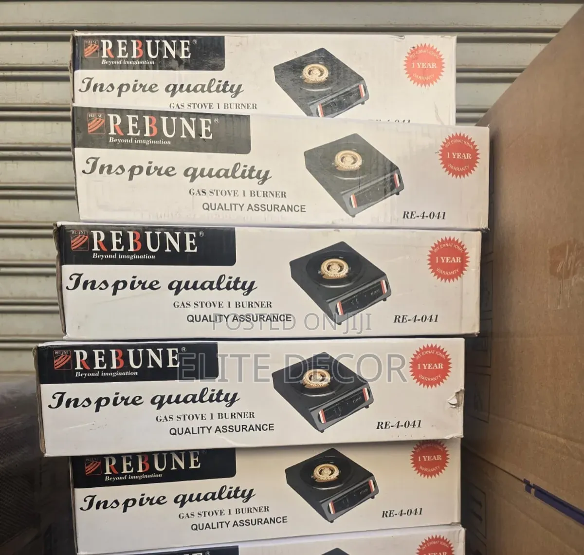 Rebune RE-4-041 Single Burner Gas Stove
