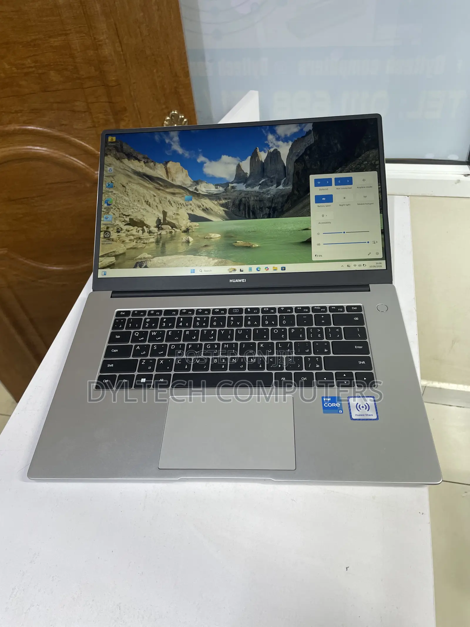 Laptop Huawei Matebook D 15 8GB Intel Core i3 SSD 256GB