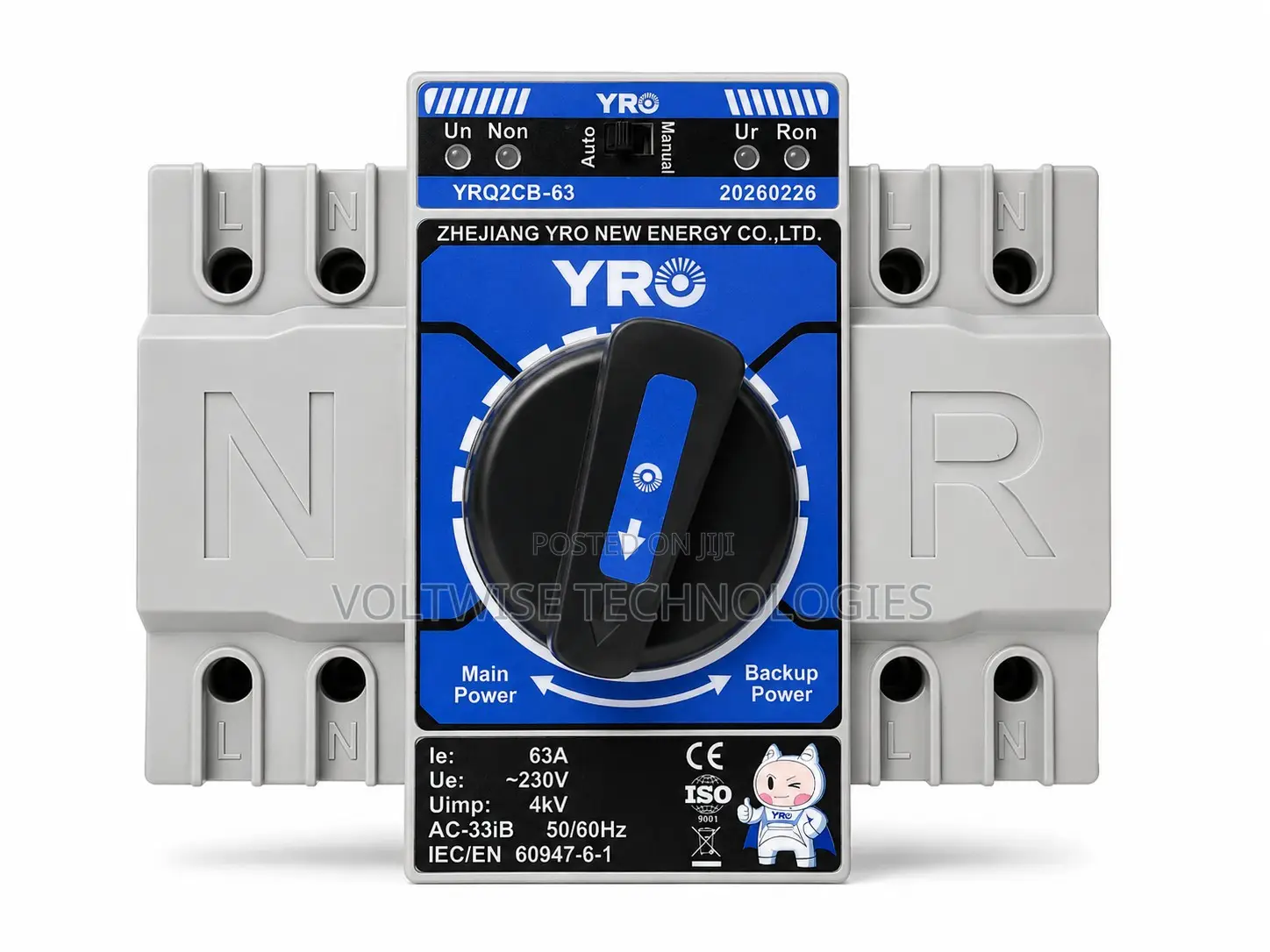 Yro 63a Ats Changeover Switch