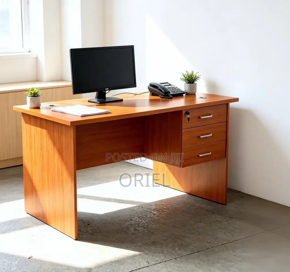 Office Table 140CM Home Study Table With Drawers