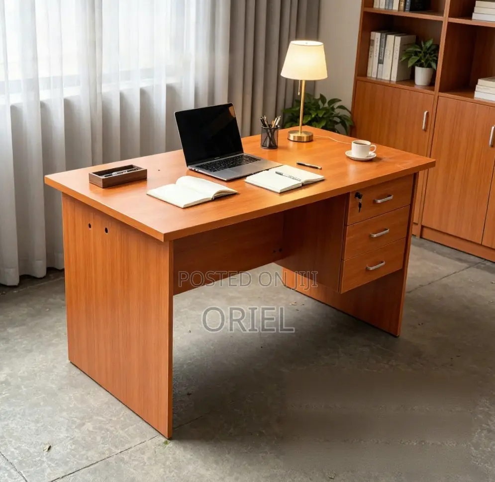 Office Table 140CM Home Study Table With Drawers