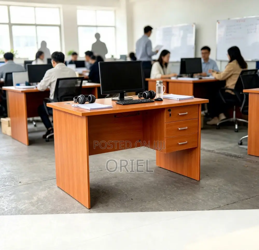 Office Table 140CM Home Study Table With Drawers