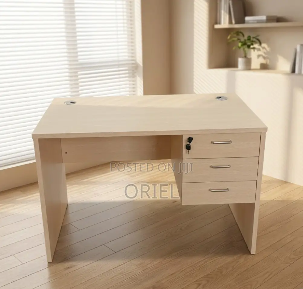 Office Table 140CM Home Study Table With Drawers