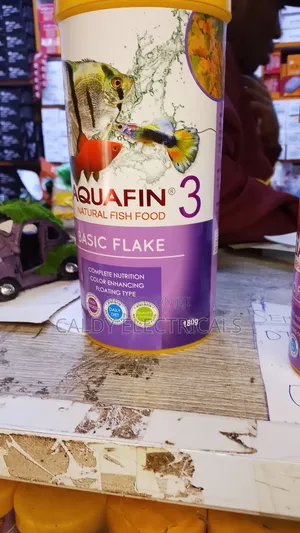 Modern Aquafin 3 Natural Fish Food Basic Flake 180g Hy9k